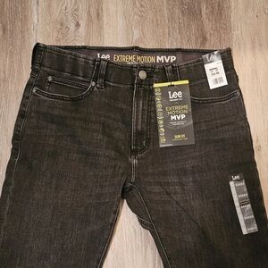 Lee Extreme Motion MVP Slim Fit Men's Black Jeans